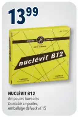 Familiprix Robert & Carrière Nuclévit B12 Oral Solution - Ampoules offer