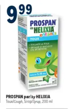 Familiprix Helixia Prospan Kids cough syrup with ivy leaf extract offer
