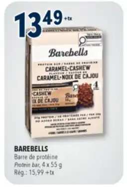 Familiprix Barebells protein bar Caramel & Cashew offer