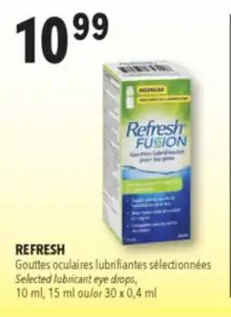 Familiprix Refresh Fusion lubricant eye drops offer