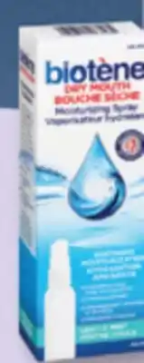 Familiprix BIOTENE Products Selected buccal products offer