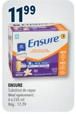Familiprix Ensure High Protein nutritional supplement Vanilla offer