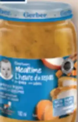 Familiprix Gerber Mealtime purée for baby turkey & veggies offer