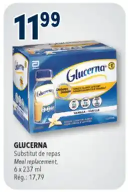 Familiprix Glucerna diabetics meal replacement Vanilla offer