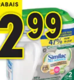 Familiprix Similac Pro-Advance milk-based iron-fortified and calcium-enriched infant formula Step offer