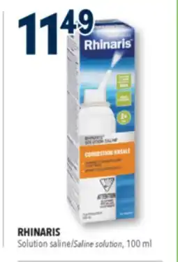 Familiprix RHINARIS Saline solution offer