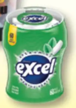 Familiprix Wrigley's Excel sugar-free gum Spearmint 60un offer