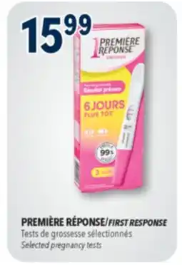 Familiprix First Response early result pregnancy test 2un offer