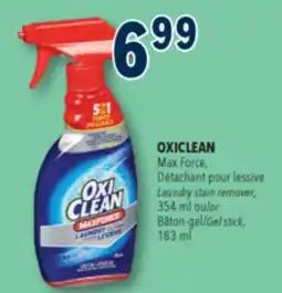 Familiprix OXICLEAN Max Force,Laundry stain remover offer
