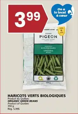 Rachelle-Bery Grocery ORGANIC GREEN BEANS offer