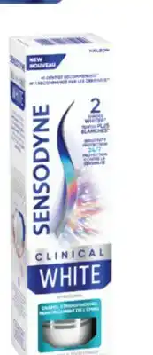 Familiprix Sensodyne Clinical White daily enamel strengthening toothpaste offer