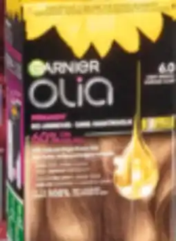Familiprix Garnier Olia permanent oil powered colour hair dye #6.0 Light Brown offer