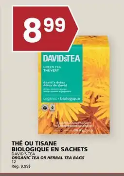 Rachelle-Bery Grocery DAVID'S TEA ORGANIC TEA OR HERBAL TEA BAGS offer