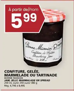 Rachelle-Bery Grocery BONNE MAMAN JAM, JELLY, MARMALADE OR SPREAD offer