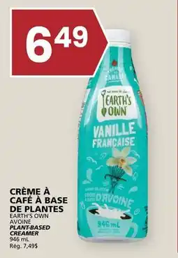 Rachelle-Bery Grocery EARTH'S OWN AVOINE PLANT-BASED CREAMER offer