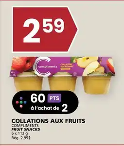 Rachelle-Bery Grocery COMPLIMENTS FRUIT SNACKS offer