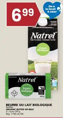 Rachelle-Bery Grocery NATREL ORGANIC BUTTER OR MILK offer
