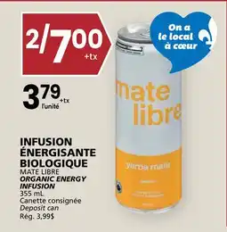 Rachelle-Bery Grocery MATE LIBRE ORGANIC ENERGY INFUSION offer
