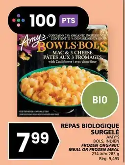 Rachelle-Bery Grocery AMY'S BOLS, INDIEN FROZEN ORGANIC MEAL OR FROZEN MEAL offer