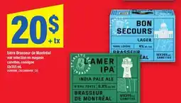 Maxi BIÈRE BRASSEUR DE MONTRÉAL offer