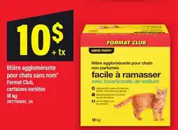 Maxi LITIÈRE AGGLOMÉRANTE POUR CHATS SANS NOM offer