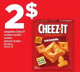 Maxi CRAQUELINS CHEEZ-IT | CRACKERS, 191/200 G offer