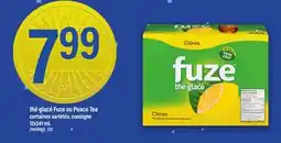 Maxi THÉ GLACE FUZE OU PEACE TEA offer