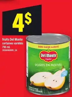 Maxi FRUITS DEL MONTE offer