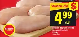 Maxi POITRINES DE POULET DÉSOSSÉ offer