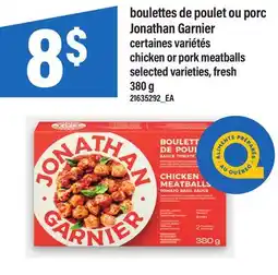 Maxi BOULETTES DE POULET OU PORC JONATHAN GARNIER | CHICKEN OR PORK MEATBALLS offer