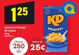 Maxi MACARONI ET FROMAGE KD ORIGINAL offer