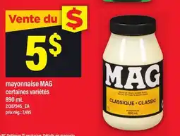 Maxi MAYONNAISE MAG offer