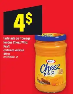 Maxi TARTINADE DE FROMAGE FONDUE CHEEZ WHIZ offer