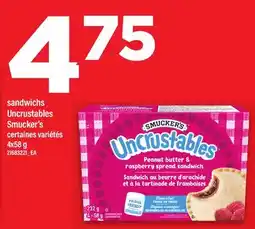 Maxi SMUCKERS UNCRUSTABLES SMUCKER'S offer
