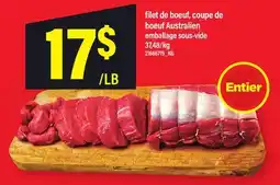 Maxi FILET DE BOEUF, COUPE DE BOEUF AUSTRALIEN offer