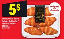 Maxi CROISSANTS AU BEURRE DÉLICES DU MARCHÉ offer