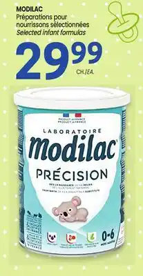 Uniprix MODILAC Préparations pour nourrissons sélectionnées /Selected infant formulas offer