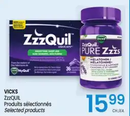Uniprix VICKS ZzzQUIL Produits sélectionnés/ Selected products offer