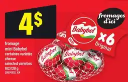 Maxi FROMAGE MINI BABYBEL | CHEESE, 102/120 G offer