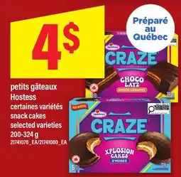 Maxi PETITS GÂTEAUX HOSTESS | SNACK CAKES offer