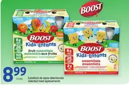 Uniprix BOOST Substituts de repas sélectionnés /Selected meal replacements offer