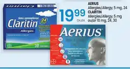 Uniprix AERIUS Allergies/Allergy, CLARITIN Allergies/Allergy offer