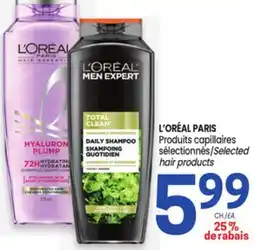 Uniprix L'ORÉAL PARIS Produits capillaires sélectionnés/Selected hair products offer