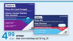 Uniprix OPTION+ Aide-sommeil/Sleep aid offer