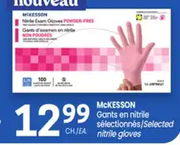 Uniprix McKESSON Gants en nitrile sélectionnés/Selected nitrile gloves offer