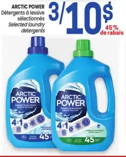 Uniprix ARCTIC POWER Détergents à lessive sélectionnés /Selected laundry detergents offer