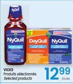 Uniprix VICKS Produits sélectionnés / Selected products offer