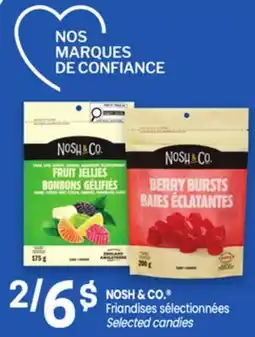 Uniprix NOSH & CO Friandises sélectionnées / Selected candies offer