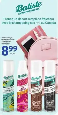 Uniprix Batiste Shampooings secs sélectionnés / Selected dry shampoos offer