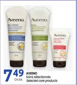 Uniprix AVEENO Soins sélectionnés / Selected care products offer